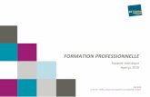 Formation professionnelle - Rapport statistique - Aperçu 2016