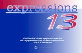 Expressions 13 : Collectif des apprenantes et apprenants ...