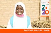 RAPPORT ANNUEL NIGER RAPPORT ANNUEL 2020