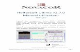 HolterSoft Ultima v2.7.0 Manuel utilisateur