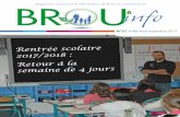 Magazine municipal d’information de Brou sur Chantereine BROU