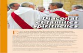 DOSSIER Diaconat et familles spirituelles