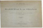 Maréchaux de France. Chronologie militaire, 1768-1870
