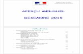 APERÇU MENSUEL DECEMBRE 2015 - Aveyron
