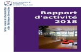Rapport d'activité 2018 - univ-smb.fr