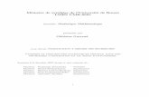 Mémoire de synthèse de l’Université de Rouen LMRS UMR-6085