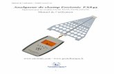 Analyseur de champ Envionic FA845 - Geotellurique.fr
