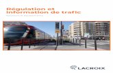 Régulation et information de trafic