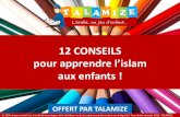 12 CONSEILS - L'arabe, un jeu d'enfant avec TALAMIZE...
