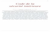 Code de la sécurité intérieure - Les services de l ...