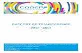 rapport de transparence COGEP 2016 2017 - expertise comptable