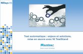Test automatique : enjeux et solutions, mise en œuvre avec ...