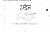 All-Clad Grill Electrique Avec AutoSense Guide de l ...