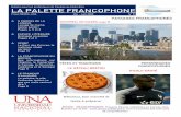 2018 La Palette francophone, Nº 40 REDES - UNA