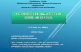 République du Sénégal Ministère des Infrastructures,des ...