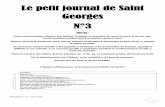 Le petit journal de Saint Georges N°3