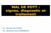 MAL DE POTT : signes, diagnostic et traitement