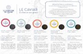 DÉGUSTATION À LA ROYALE ! LE CAVIAR - Le Comptoir du Caviar