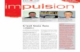 Editorial C’est trois fois «non» - UDF Suisse