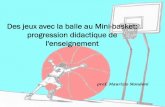 Des jeux avec la balle au Mini-basket: progression ...