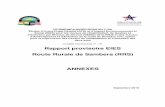 Livrable Contractuel n° : 21 Rapport provisoire EIES Route ...