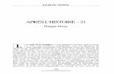 APRÈS L'HISTOIRE-21 - Revue Des Deux Mondes