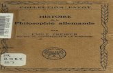 Histoire de la philosophie allemande - Archive