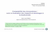 Comptabilité des écosystèmes : suivi et évaluation des ...