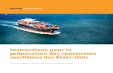 Instructions pour la préparation des conteneurs maritimes ...