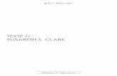 TEXTE // ELISABETH S. CLARK