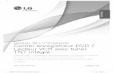 MANUEL DE L'UTILISATEUR Combi enregistreur DVD / Lecteur ...