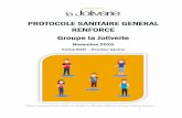 PROTOCOLE SANITAIRE GENERAL RENFORCE Groupe la Joliverie