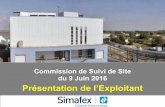Commission de Suivi de Site du 9 Juin 2016 Présentation de ...