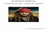 1. Jack Sparrow (Film : Pirates des Caraïbes)