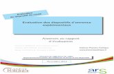 Annexes au rapport d’évaluation - Agence régionale de ...