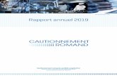 Rapport annuel 2019 - Cautionnement romand