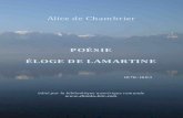 Poésie Éloge de Lamartine Lamartine - Ebooks-bnr.com