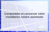 Comprendre et concevoir votre installation solaire autonome