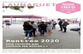 Rentrée 2020 - Ville de Launaguet