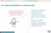 LES MÉTADONNÉES D’ARCHIVAGE - Le Club de l'archivage ...