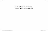 Dictionnaire du théâtre