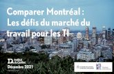 Comparer Montréal : Les défis du marché du travail pour les TI