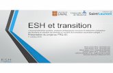 ESH et transition - Université Laval