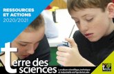 RESSOURCES ET ACTIONS 2020/2021 - Terre des Sciences