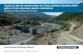Accès au site de construction du Trans Adriatic Pipeline ...