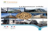 La biomasse solide - Ministère de la Transition écologique