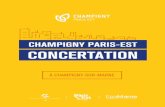 CHAMPIGNY PARIS-EST CONCERTATION