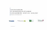 DOSSIER CANDIDATURE LEADER 2014-2020 - Pays Vitryat