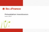 Présentation investisseurs - Île-de-France