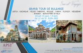 GRAND TOUR DE BULGARIE ET LES CARPATES
